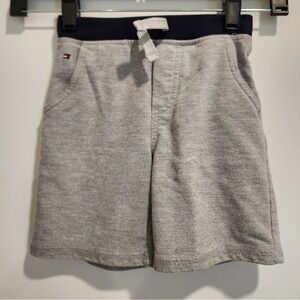 Kid's 3T Tommy Hilfiger Shorts Gray Knit Drawstring Waist Casual Preppy‎ Summer